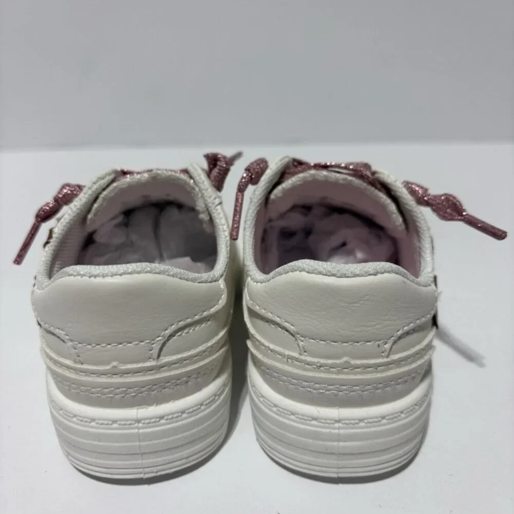 Blowfish Malibu Toddlers’ Aurora White Sneakers, Size 5 M